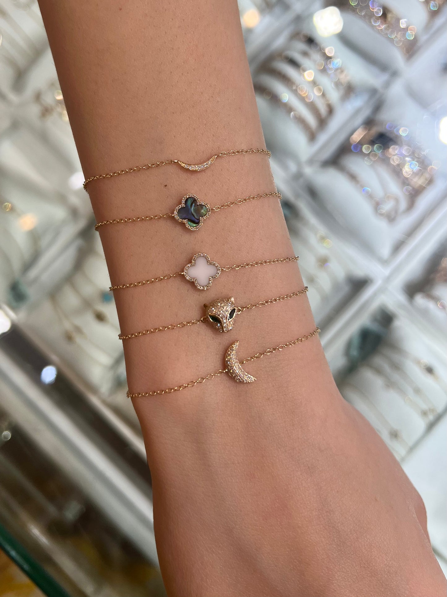 Waxing Crescent Bracelet
