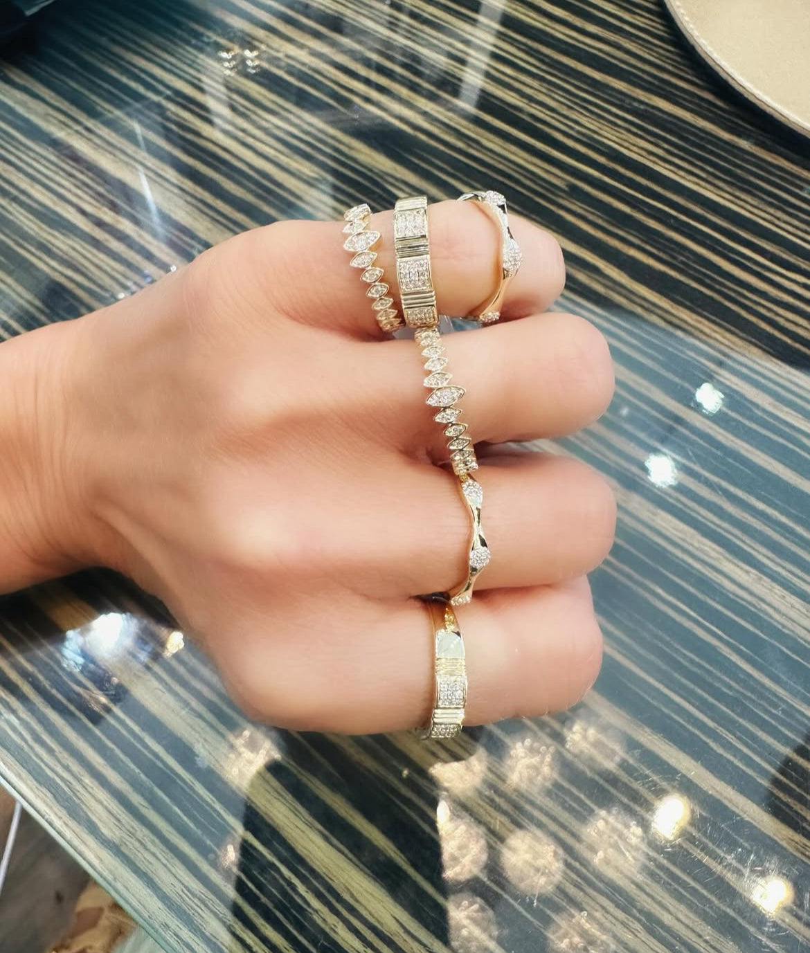 Jade Pinky Ring