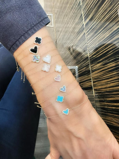 Turquoise Heart Bracelet