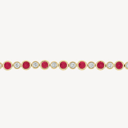 Ophelia Bracelet - Ruby