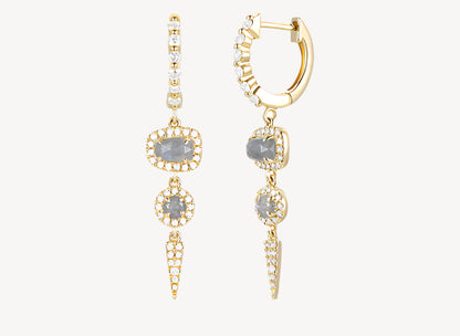 Aurora Cascade Mini Hoops