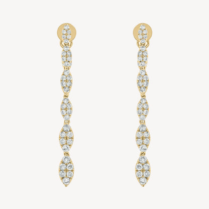 Ella Short Double Earrings