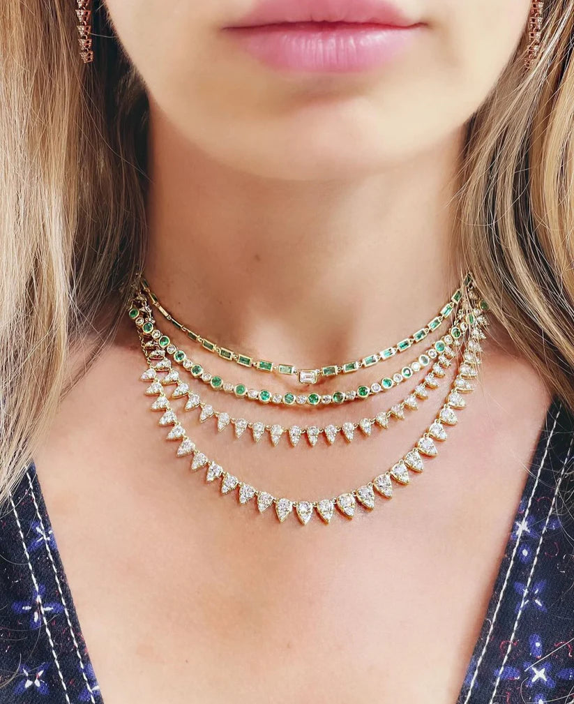 Halfway Pear Necklace - Small